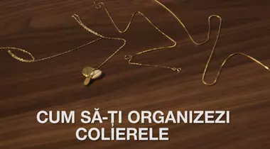 Cum să-ți organizezi colierele, cu ajutorul unor paie de băut