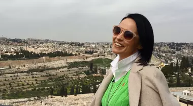 Andreea Marin – moment emoționant în vizită în Israel