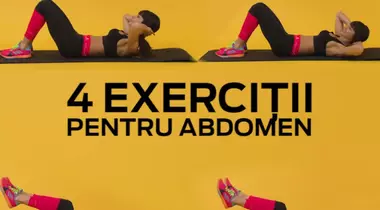 #FitYou! Set complet de exerciții pentru abdomen
