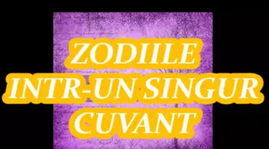 Zodiile într-un singur cuvânt