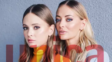 Surorile Delia și Oana: making of coperta Unica septembrie 2019