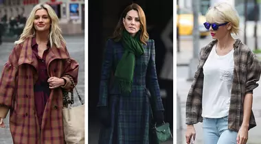Toamna în tartan: Inspiră-te din ținutele vedetelor