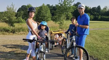 Vedete pe bicicletă