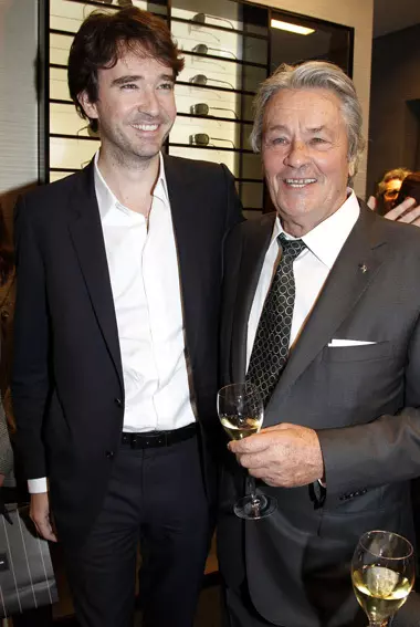 Alaturi de Alain Delon la inaugurarea noului boutique â€žPassion for Parisâ€ 