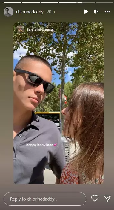 Ce mesaj i-a transmis iubita lui David Popovici la împlinirea vârstei de 18 ani