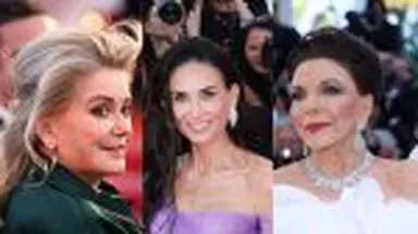 10 dive legendare, lecție de stil la Cannes 2026. Catherine Deneuve, Jane Fonda și Joan Collins, eleganță fără vârstă