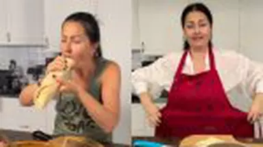 Rețeta de kebab cu puține calorii a Gabrielei Cristea. Cum își satisface poftele după ce a slăbit peste 30 de kilograme
