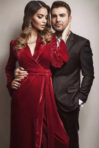 Adrian Mutu si Sandra Bachici