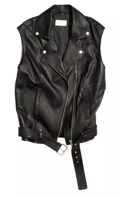 Vesta din piele, H&M, 399 lei