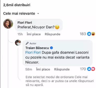 traian basescu comentariu