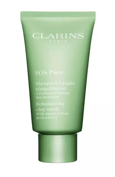 Mască de argilă echilibrantă, Clarins, SOS Pure, 165 lei