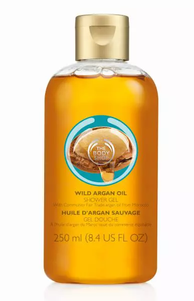 Gel de duș, The Body Shop, Wild Argan Oil, 35 lei