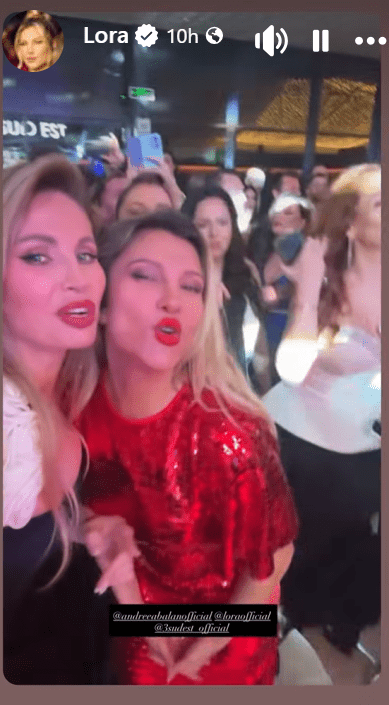 Lora si Andreea Banica la nunta Andreei Balan