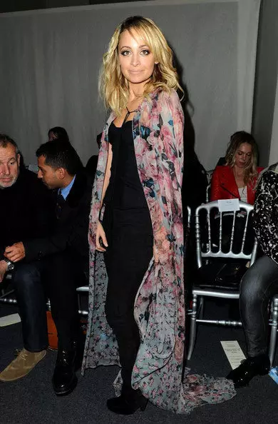 Nicole Richie, la prezentarea Jean Paul Gaultier