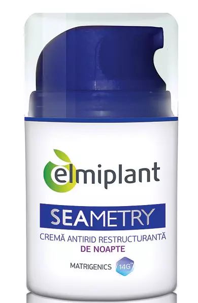 Cremă de noapte antirid restructurantă, Seametry, Elmiplant, 25,65 lei