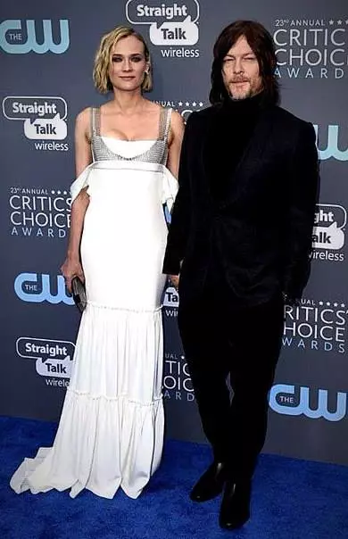 Diane Kruger și Norman Reedus și-au oficializat relația pe covorul roșu (2)