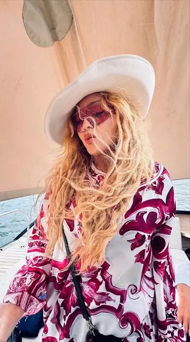 Madonna on social media