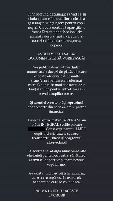 Gabi Bădălău postare1