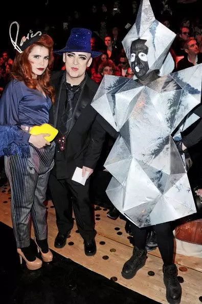 Boy George si Paloma Falth, la prezentarea Vivienne Westwood