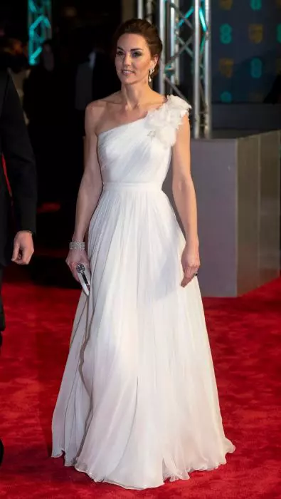 Kate Middleton la premiile BAFTA în 2019