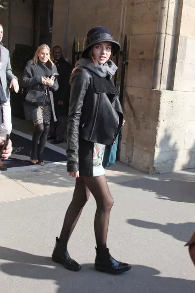 Miranda Kerr, la prezentarea Balenciaga