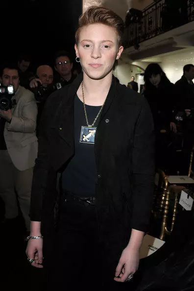 Elly Jackson (La Roux), la prezentarea Jean Paul Gaultier