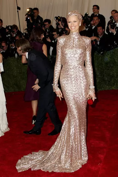 Karolina Kurkova intr-o tinuta Rachel Zoe (2012)