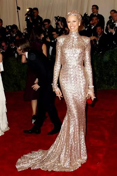 Karolina Kurkova într-o ținută Rachel Zoe (2012)