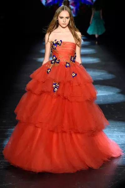 Monique Lhuillier colectia toamna iarna 2016-2017