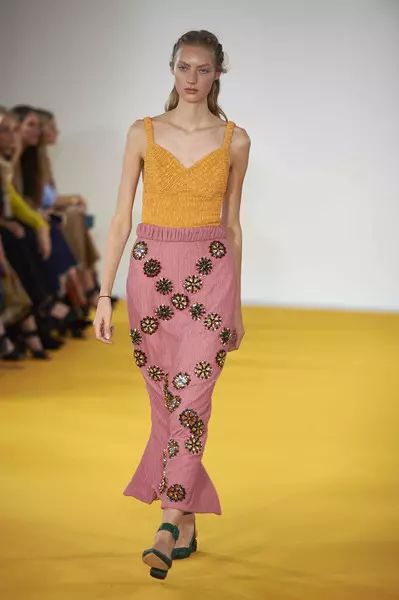 Emilia Wickstead colectia primavara vara 2017