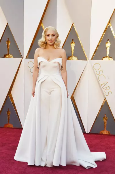 Lady Gaga in Brandon Maxwell, 2016