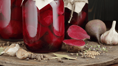 Sfeclă roșie la borcan – rețeta pentru iarnă cu oțet