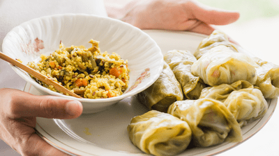 Sarmale cu păsat. Rețeta de post