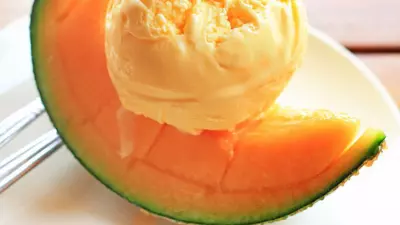 Îngheţată de pepene galben