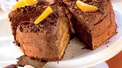 Tort de ciocolată cu portocale