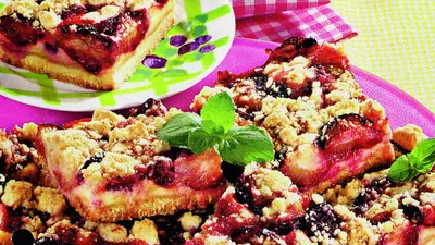 Prăjitură cu gem de prune