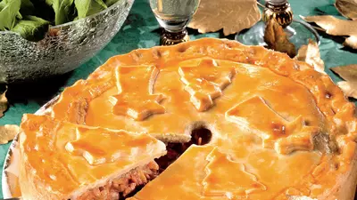 Tartă canadiană pentru Moşul