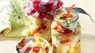 Salată asortată pentru iarnă