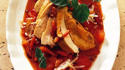 Mâncare de pui cu gogoşar