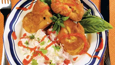 Rulouri cu şuncă şi caşcaval