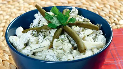 Salată cu fasole verde