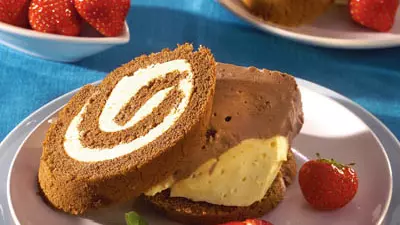 Ruladă cu îngheţată