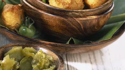 Gogoşele de peşte cu pesmet