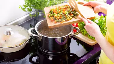 Ciorbă de fasole verde cu pui