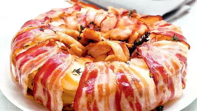 Colac cu brânză şi cartofi