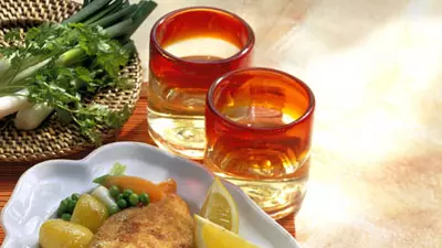 Cordon bleu cu legume