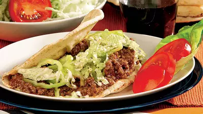 Lipie cu carne de vită