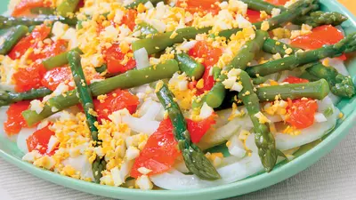 Salată de pui cu fasole verde