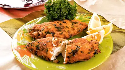 Cordon-bleu cu verdeaţă