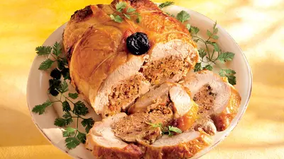 Pulpă umplută cu ficat